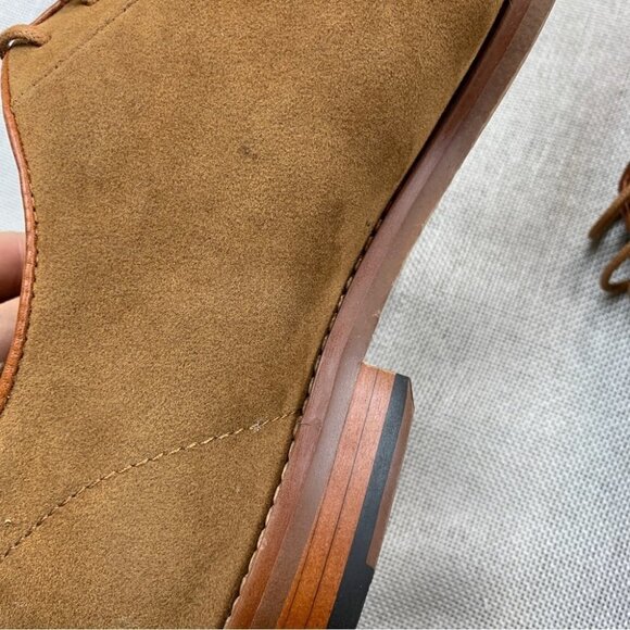 Steve Madden Mens Suede Eddie Oxfords Cognac Size 11.5 main image 8